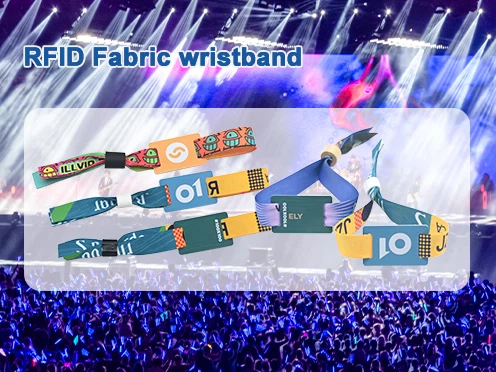 RFID Fabric Wristbands